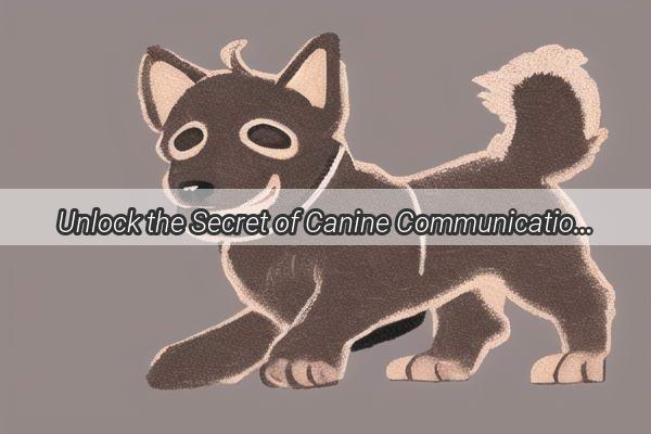 Unlock the Secret of Canine Communication Learn to Speak Dog